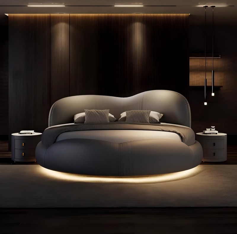 Smart LED Round Bed - ประสบการณ์การนอนหลับใหม่ด้วยเทคโนโลยี