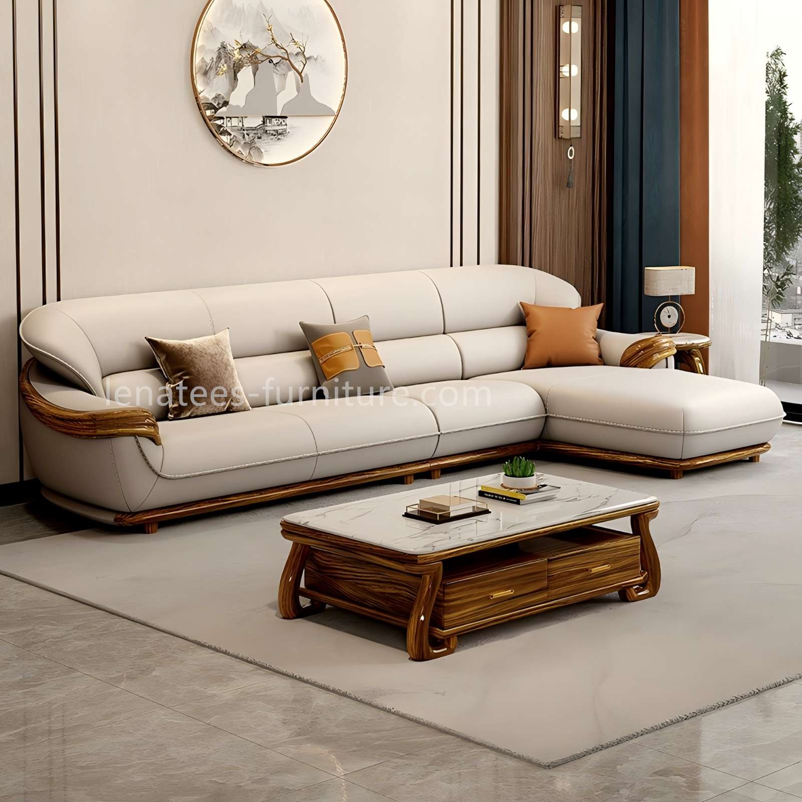 โซฟาหนัง Zingana SF-355